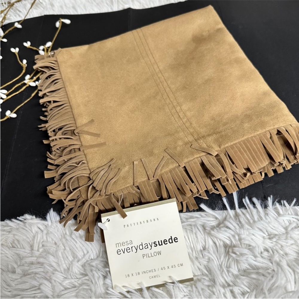 Pottery Barn Mesa Everydaysuede Pillow Cover